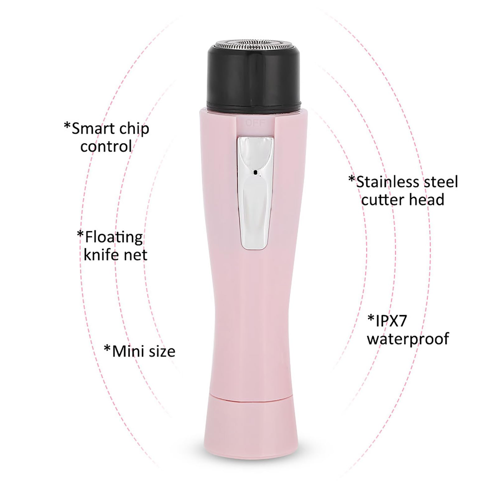 Mini Women Electric Hair Removal Depilatory Machine Portable Lady Body Shaver 5