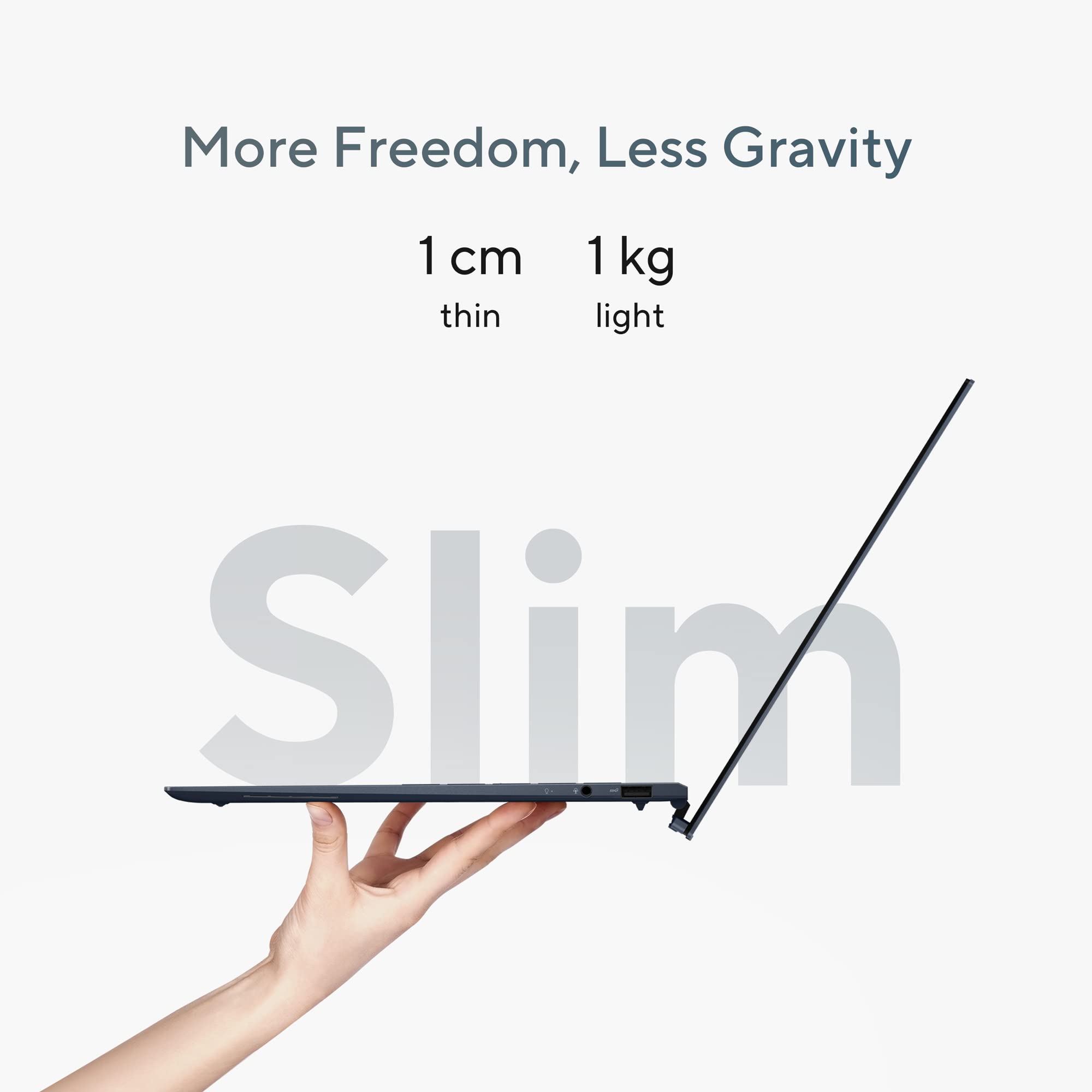 ASUS Zenbook S 13 OLED (2023), 1kg Weight & 1cm Thin, Intel Core EVO i5 13th Gen, 13.3 Inch 2.8K OLED, Thin & Light Laptop (16GB/512GB SSD/Iris Xe/Win 11/Office 2021/63WHrs/Blue), UX5304VA-NQ541WS 4