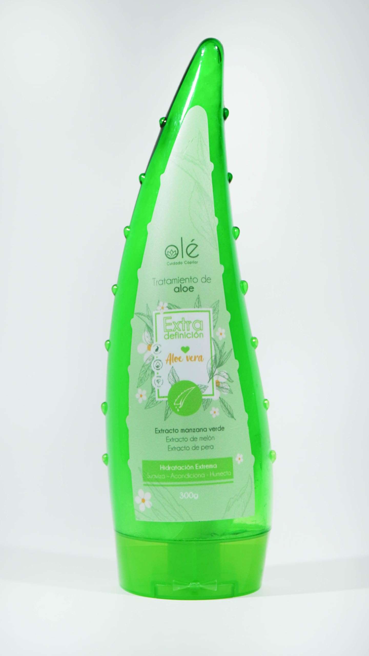 OLÉ Aloe Vera Fluid Gel Treatment for hair/Tratamiento capilar gel fluido aloe vera 250 ML 1