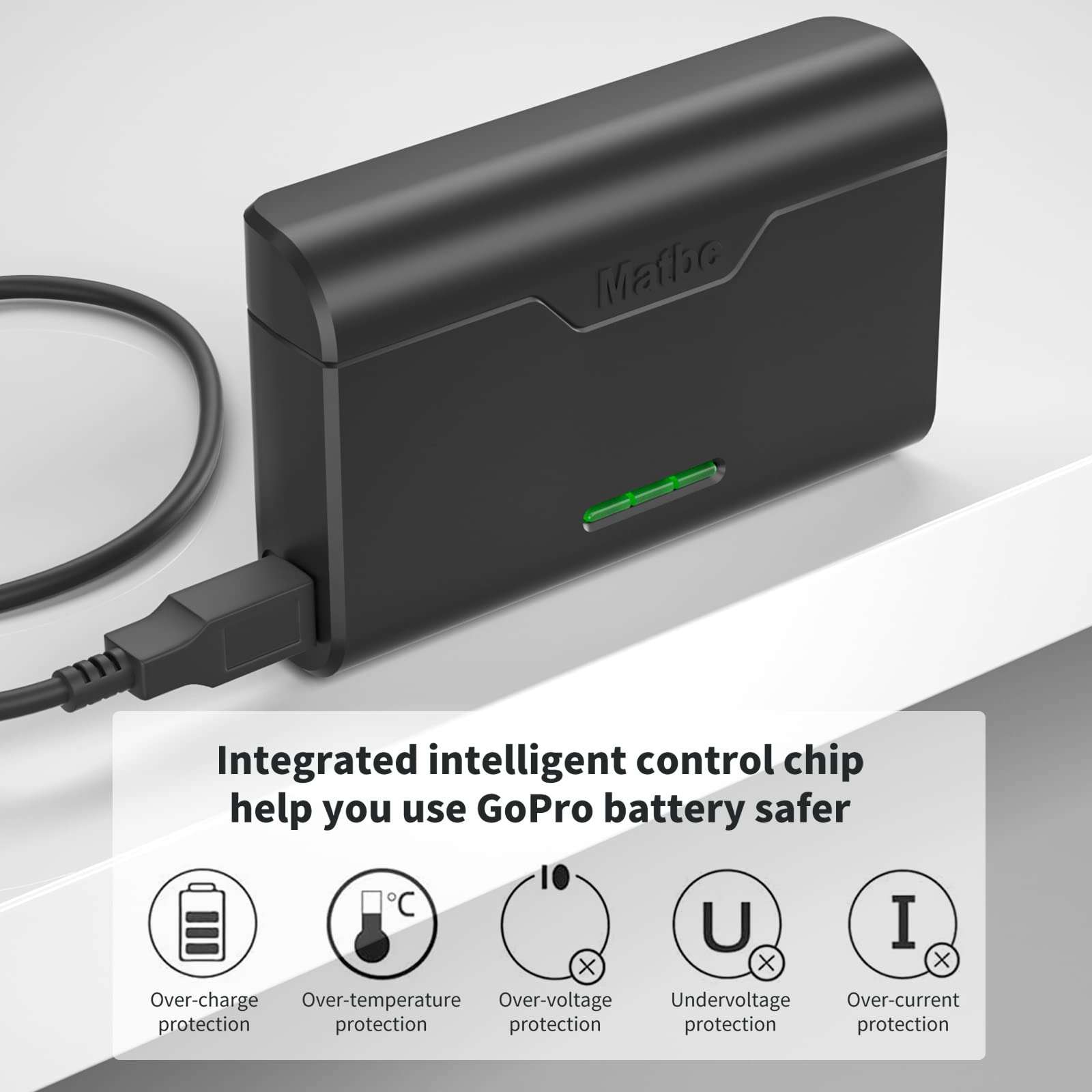 Matbc 1600mAh Replacement for Sony NP-BX1 Battery 2 Pack and 3-Channel Sony Battery Charger Compatible for sony NP-BX1/M8,ZV-1, ZV-1 II,ZV-1F, DSC-RX100 III, DSC-RX100 IV, DSC-RX1, HX90V, HX80 Battery 6