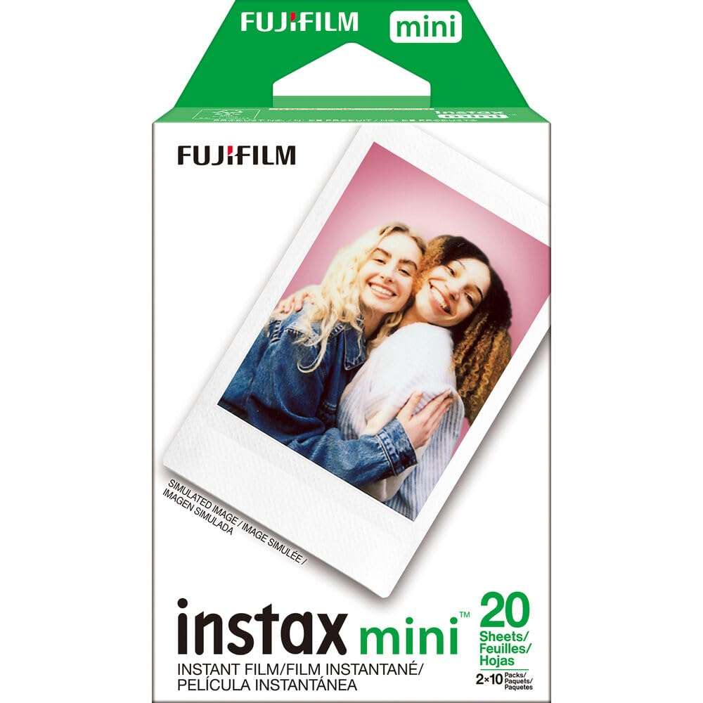 Fujifilm Instax Mini Instant Camera Film (200 Photo Exposure) Bundle with 6AVE Microfiber Cleaning Cloth 3