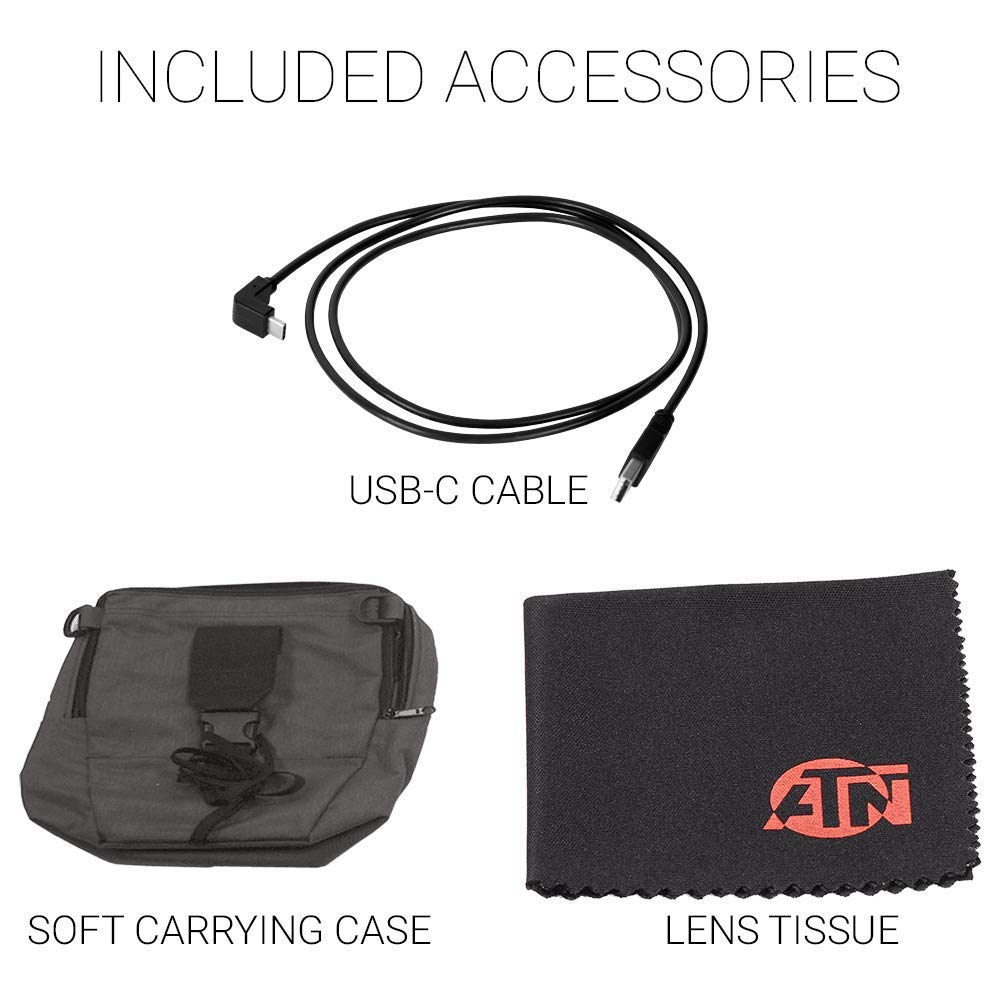 ATN OTS LT 160x120, 3-6x Thermal Monocular w/ 60Hz Thermal Sensor, Classic Ergonomic, Comfortable Eye Relief, 10hrs+ Battery Power 6