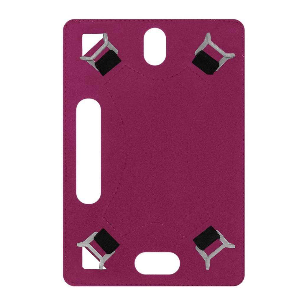 Acm Leather Back Hand Case Compatible with Hp Voicetab 7 Tablet Cover Pink 4