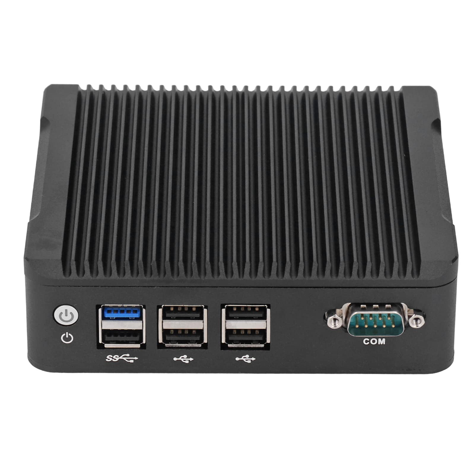 Hilitand Fanless IPC, Mini PC J1900 8GB Fanless Low Consumption for Industrial Computer 100-240V, Controls (US Plug 100‑240V) 4