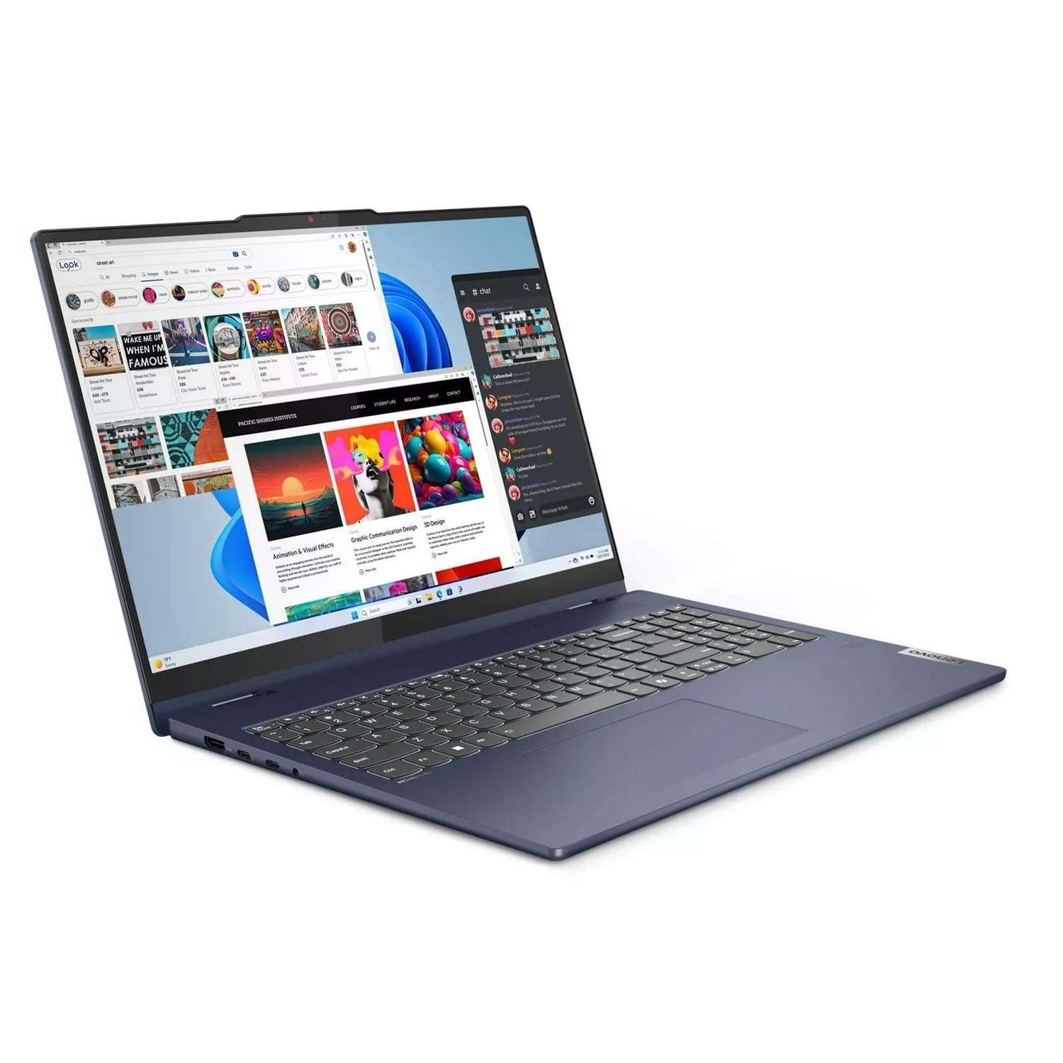 Lenovo IdeaPad 5 2-in-1 Laptop, 16" WUXGA Touchscreen, Ryzen 5 8645HS (Beats i7-1355U), 16GB DDR5, 1TB PCIe SSD, WiFi 6, FP Reader, Backlit KB, Keypad, Type-C/DP, 3-in-1 Essential Bundle, Win 11 4