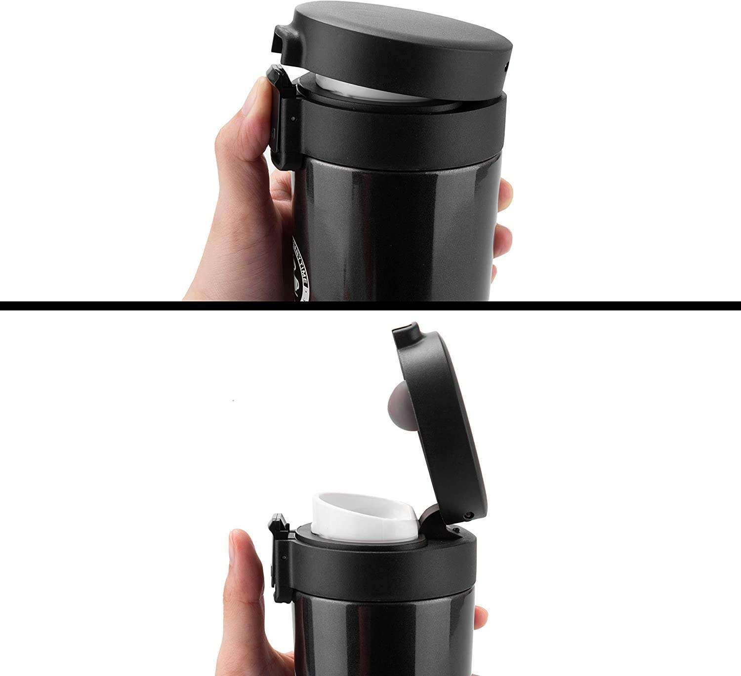 Stainless Steel Thermos Coffee Mug Cup with Lid || Travel Coffee Mug || Insulated Cup for Hot & Cold Drinks || Hot and Cold Temperatures Mug (Pack of 1) 4