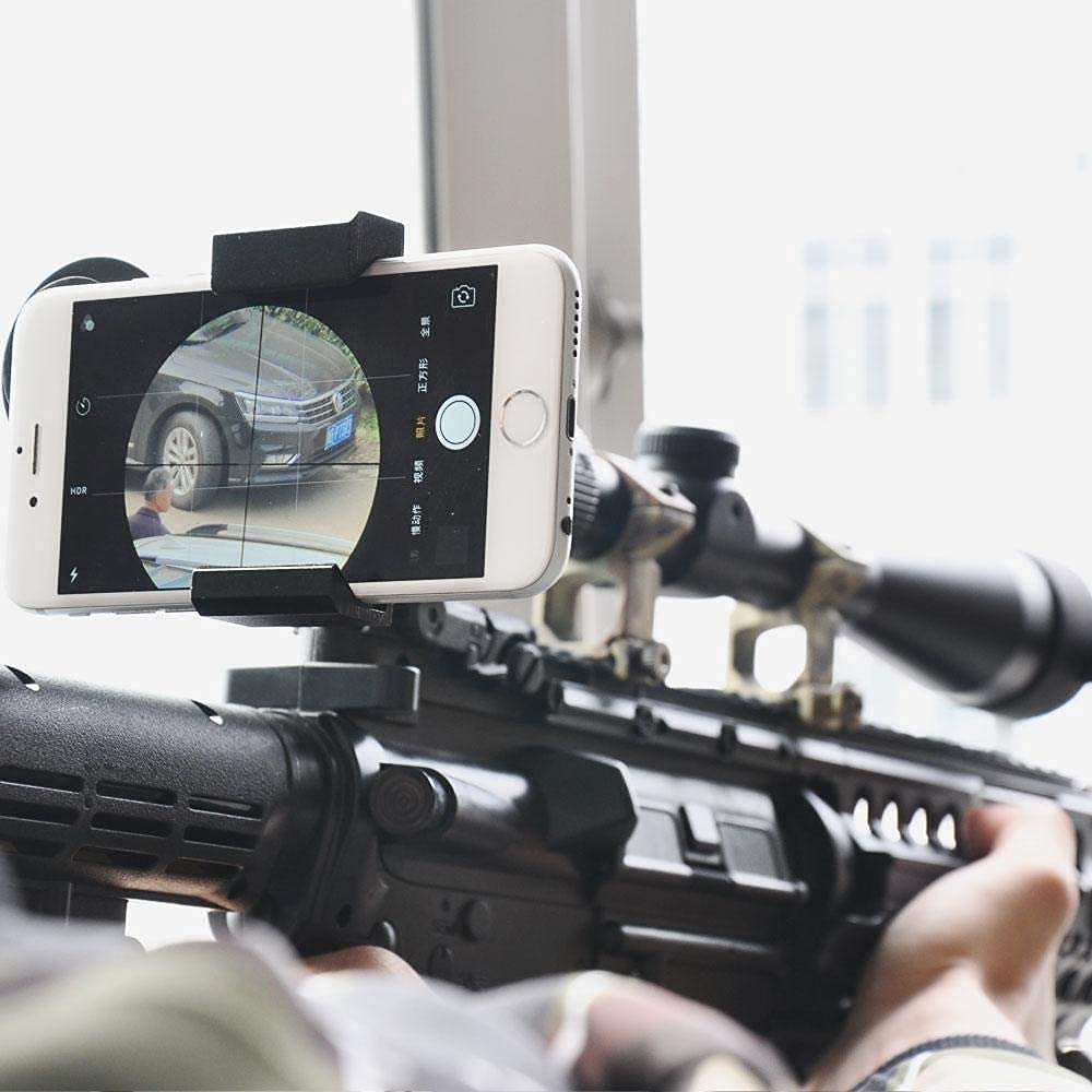 Frixen Eagle Universal Cell Phone Adapter Mount Telescope Phone Mount for Binocular Monocular Spotting Scope Telescope Support Eyepiece Diameter 25 to 48mm 3