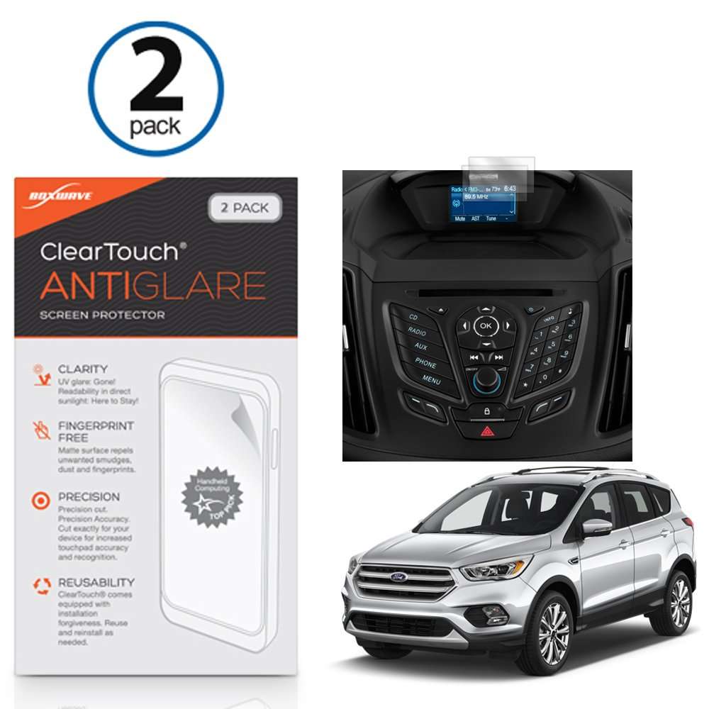 BoxWave Screen Protector Compatible with Ford 2017 Escape Display (4.2 in) - ClearTouch Anti-Glare (2-Pack), Anti-Fingerprint Matte Film Skin 4