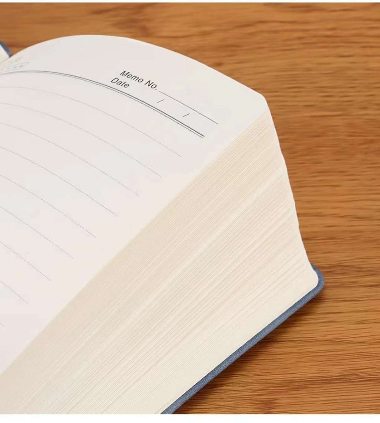 New 5.7x8.3 inches in 2024; Simple A5 notebook Chinese style waterproof PU leather cover multi-functional manual exquisite literature and art work conference horizontal notebook thickened 360 pages 3