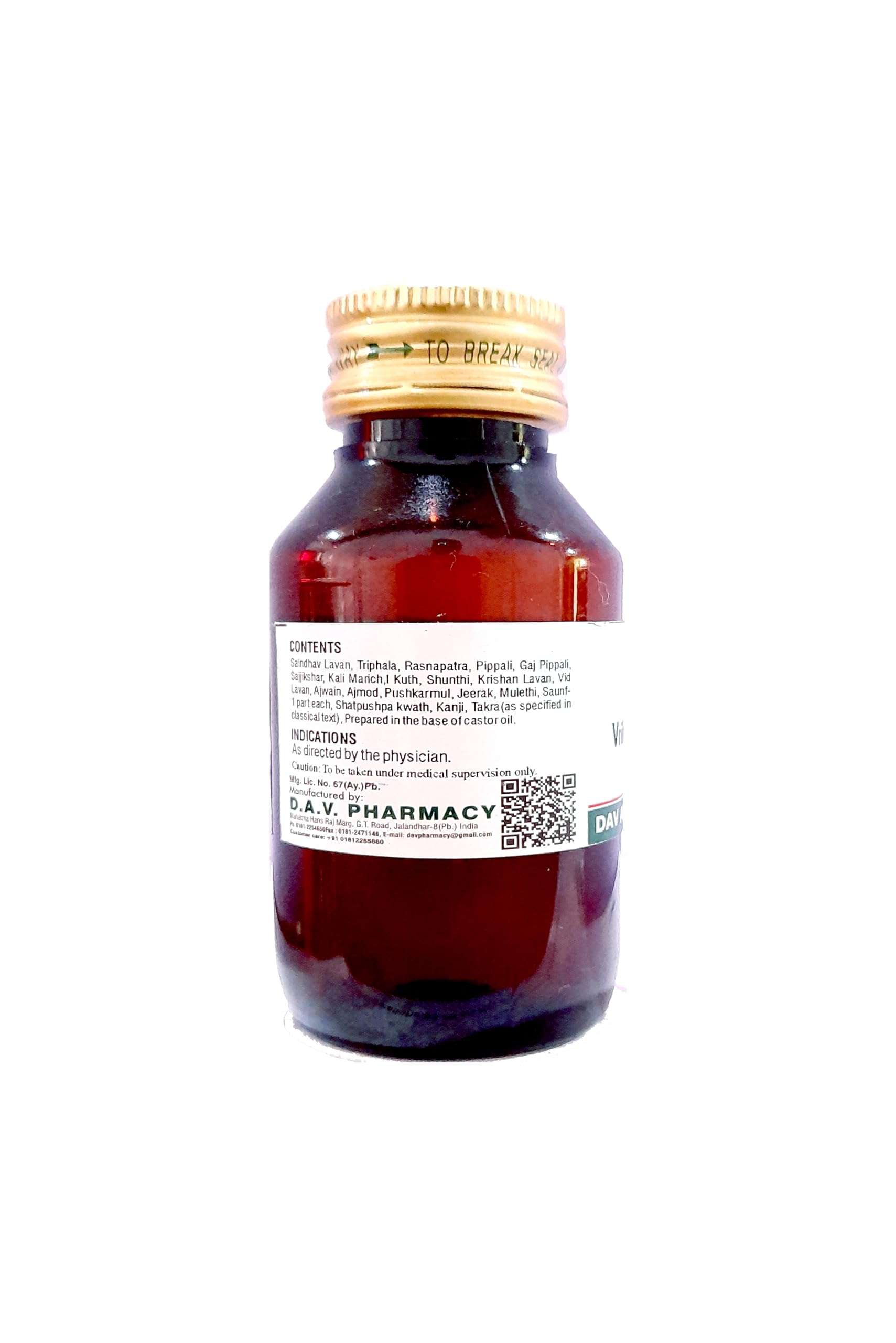 DAV Vrihat Saindhavadi Oil 2