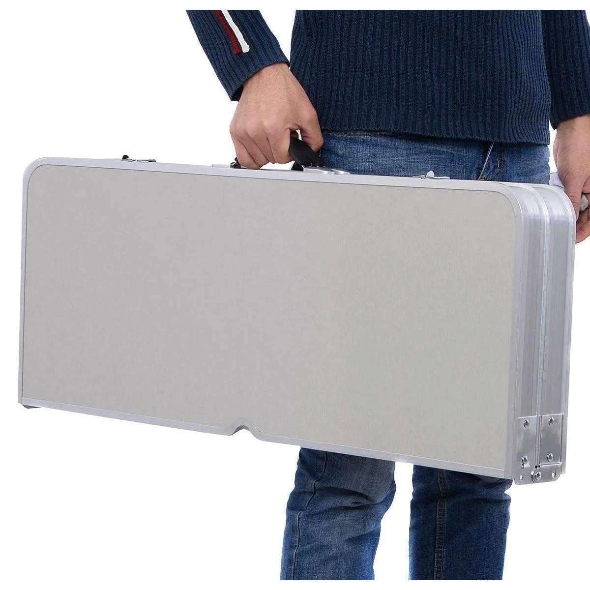 TUSIKO-Picnic-Table-Heavy-Duty-Aluminium-Portable-Folding-Camp-Suitcase-Picnic-Table-and-4-Chairs-Set-with-Umbrella 6