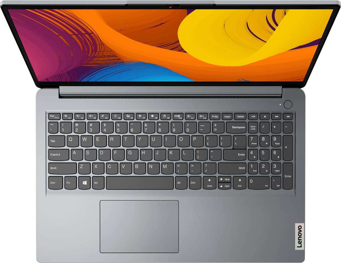 Lenovo Newest Ideapad 15.6" Laptop, 15.6 inch HD IPS Display Laptop, AMD Dual-core Processor, 8GB DDR4 RAM, 512GB PCIe SSD, WiFi 6, Windows 11 Home in S Mode, Cloud Grey, w/Saz USB Cable 5