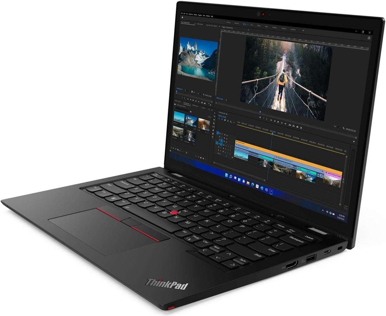 Lenovo ThinkPad L13 2-in-1 Laptop 2024 13.3” WUXGA 1920 x 1200 Touchscreen, AMD Ryzen 7 PRO 5875U, 8-core, AMD Radeon Graphics, 16GB LPDDR4, 2TB SSD, Backlit Keyboard, Wi-Fi 6E, Windows 11 Pro 5