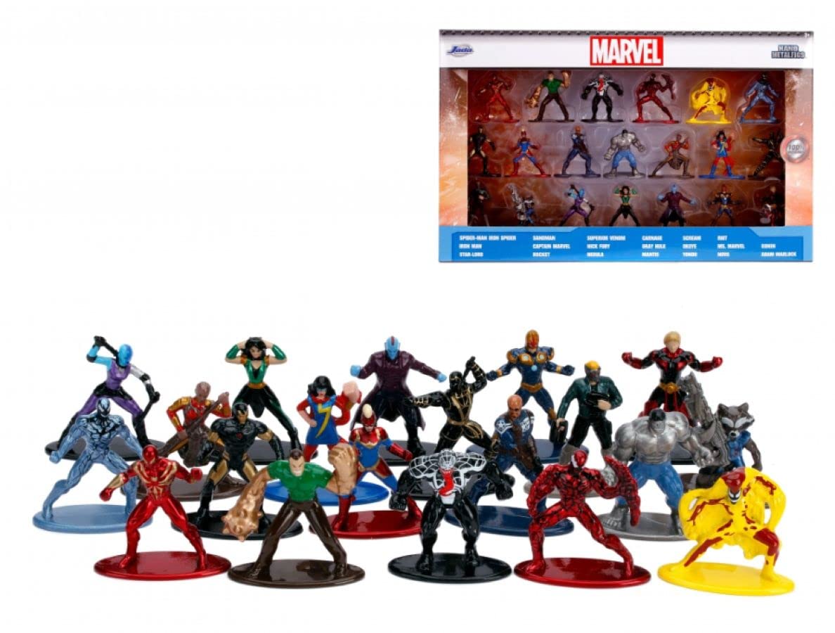 Jada Toys Nano Metalfigs Marvel Classic Comic diecast Figures 20 Pack Wave 3 1