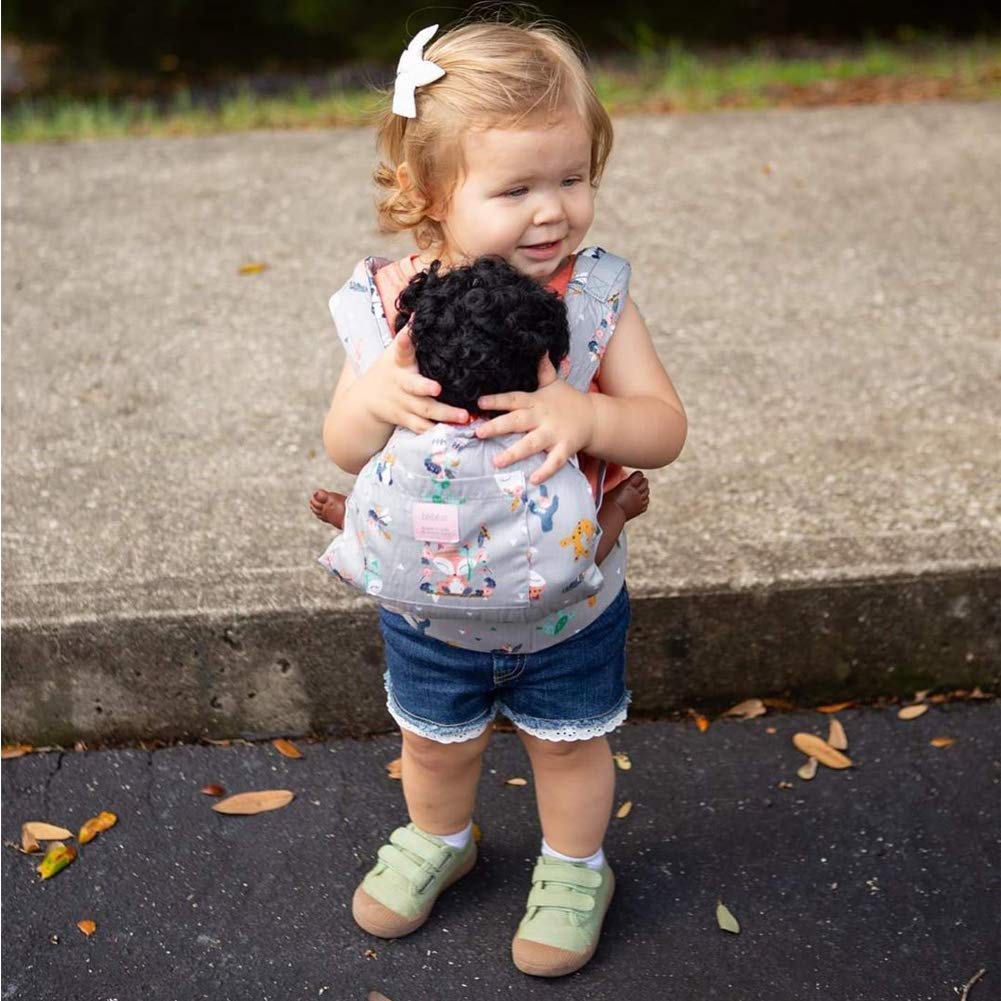 Bebamour Doll Carrier Original Reborn Baby Doll Carrier for Doll Toys Doll Carrier for Girls and Boys (New Purple) 6
