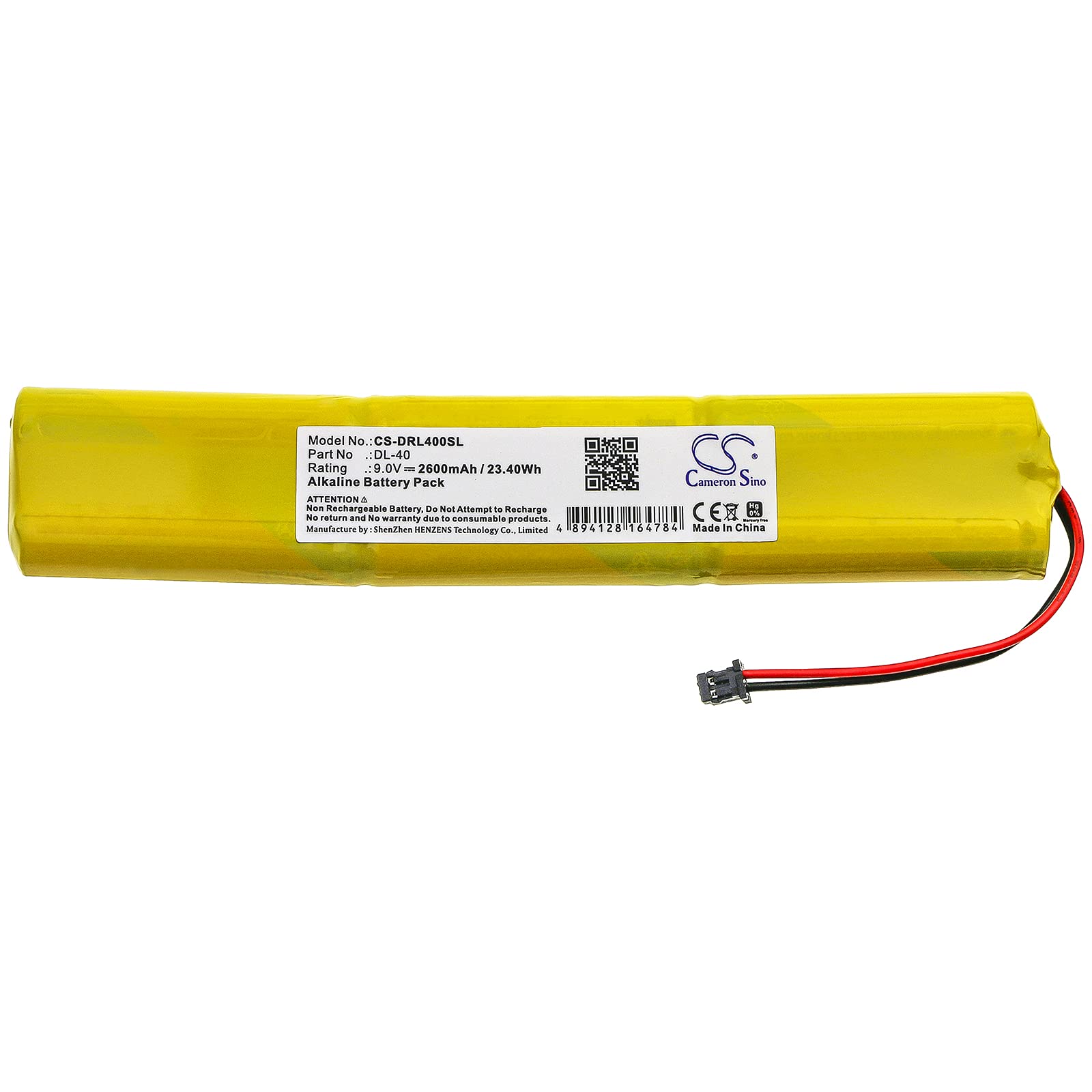 KRADOX 9v Compatible with Battery Best 100178, C83511, DL-18, DL-40, PT00213, SDDC-A118 Access Systems 35HZ, Access Systems 93KG7BV14MS, Access Systems 93KQ 4