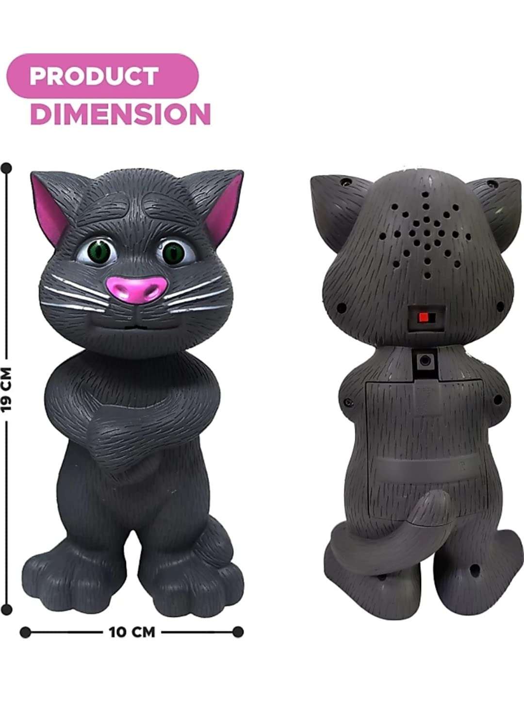 Musical Talking Toy cat Set of 2_ WG1001 6