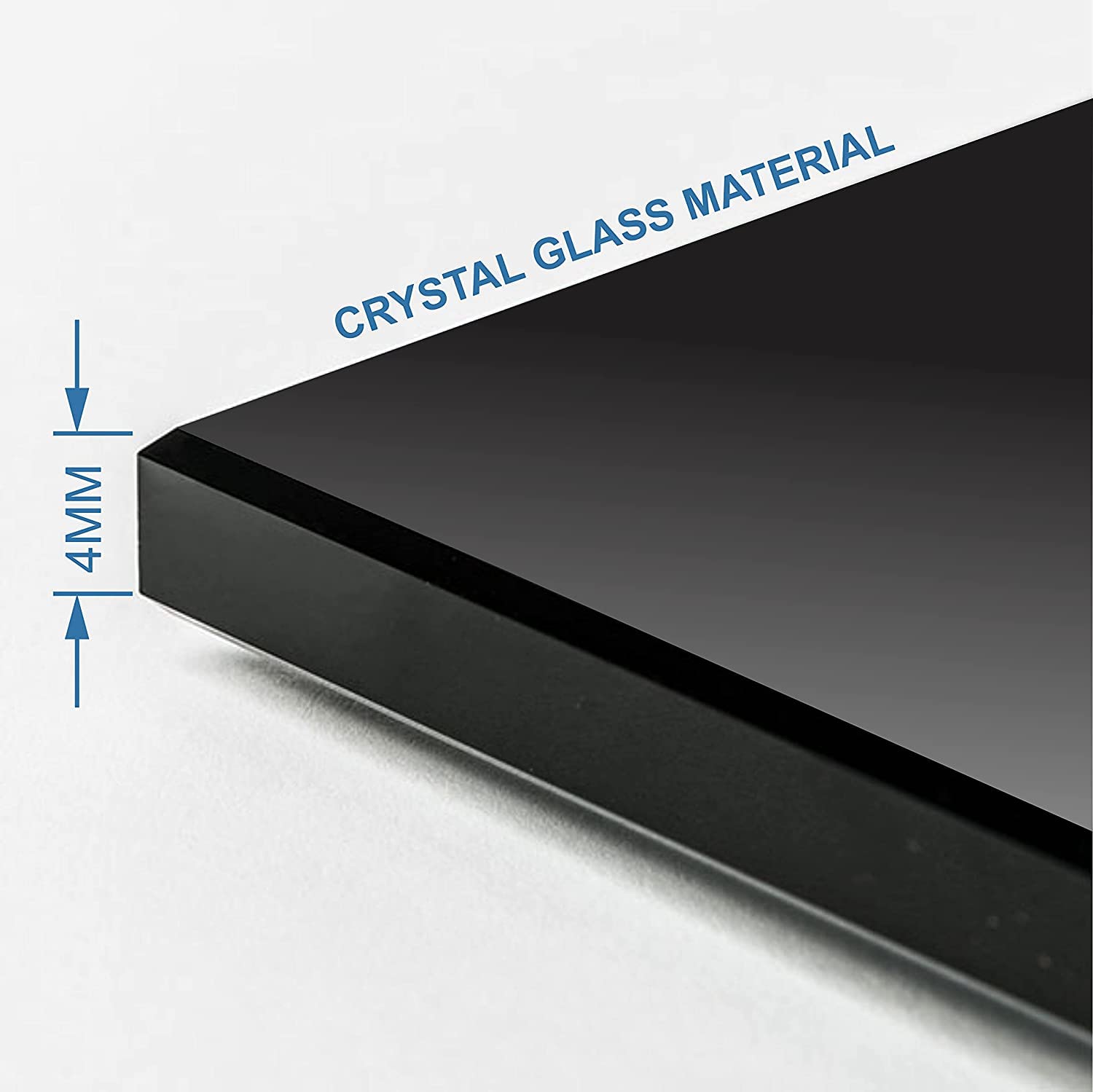 TEQOOZ® 4 Modular WiFi Smart Switch Board (Black): 4 Switch + 1 Socket | Smart Life App Control I Compatible with Alexa, Google, Siri | Glass Finish 6