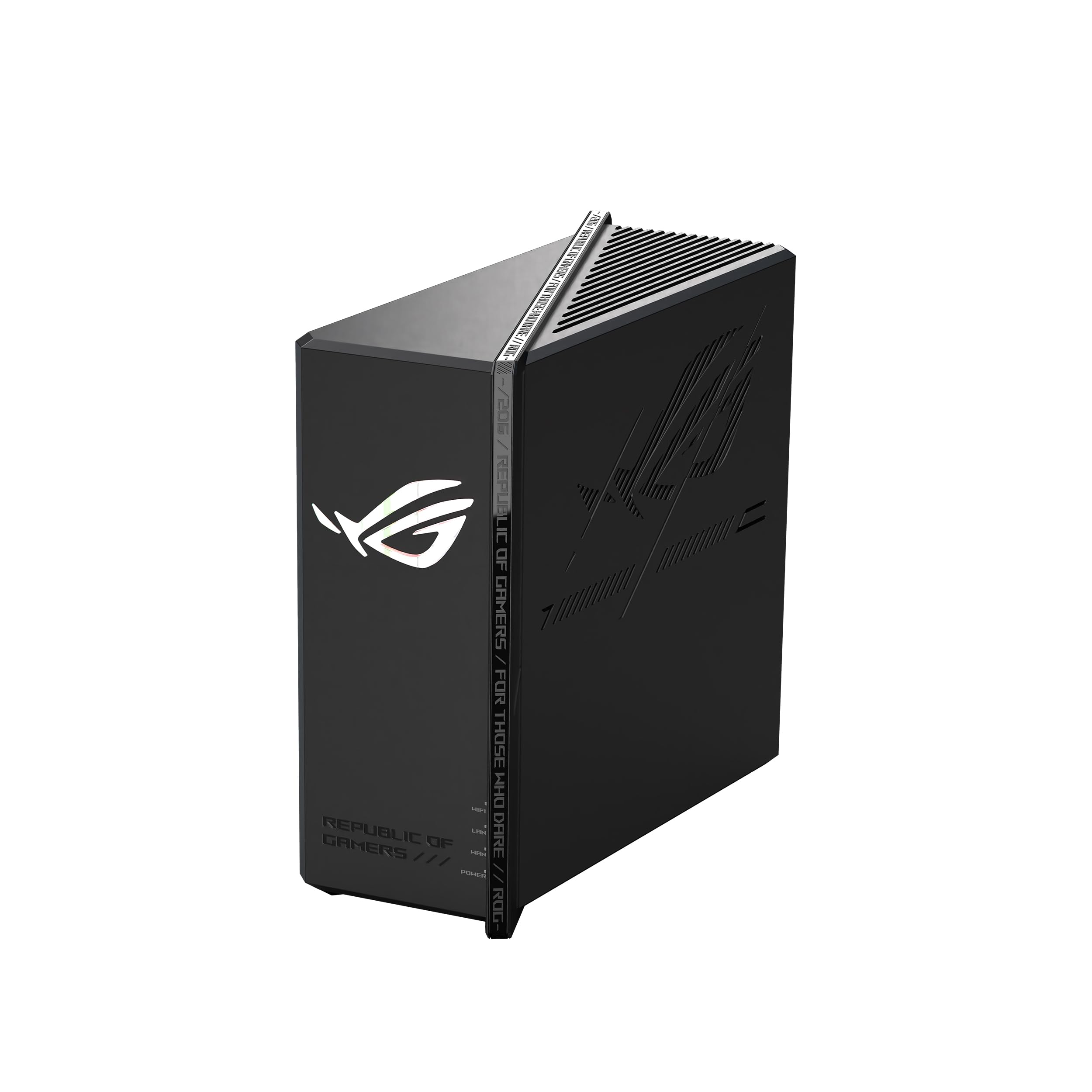 ASUS ROG Strix GS-BE12000 WiFi 7 Tri-Band Router, 12000 Mbps, 20G Wired Capacity, 3,000 sq. ft. Coverage, 2.0GHz Quad-core CPU, Game Acceleration, Triple-Level Security, AiMesh Compatible 1
