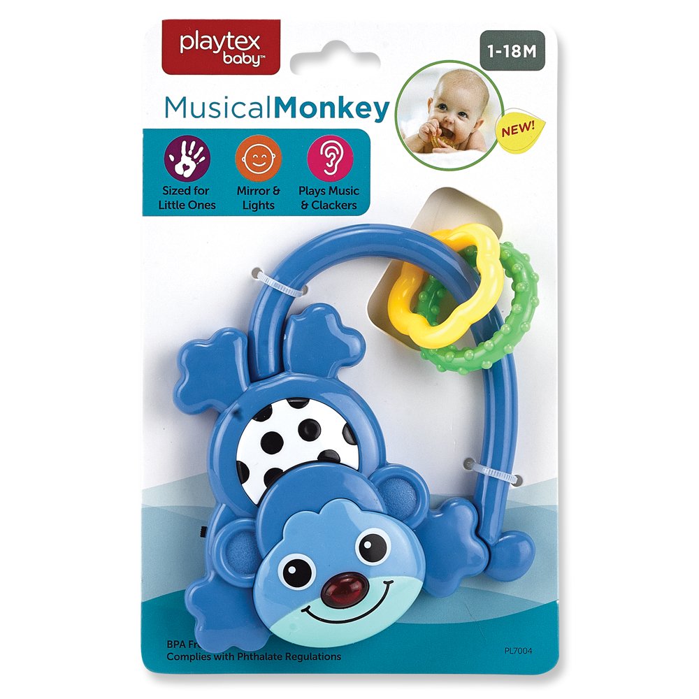 Playtex Musical Monkey Blue 1