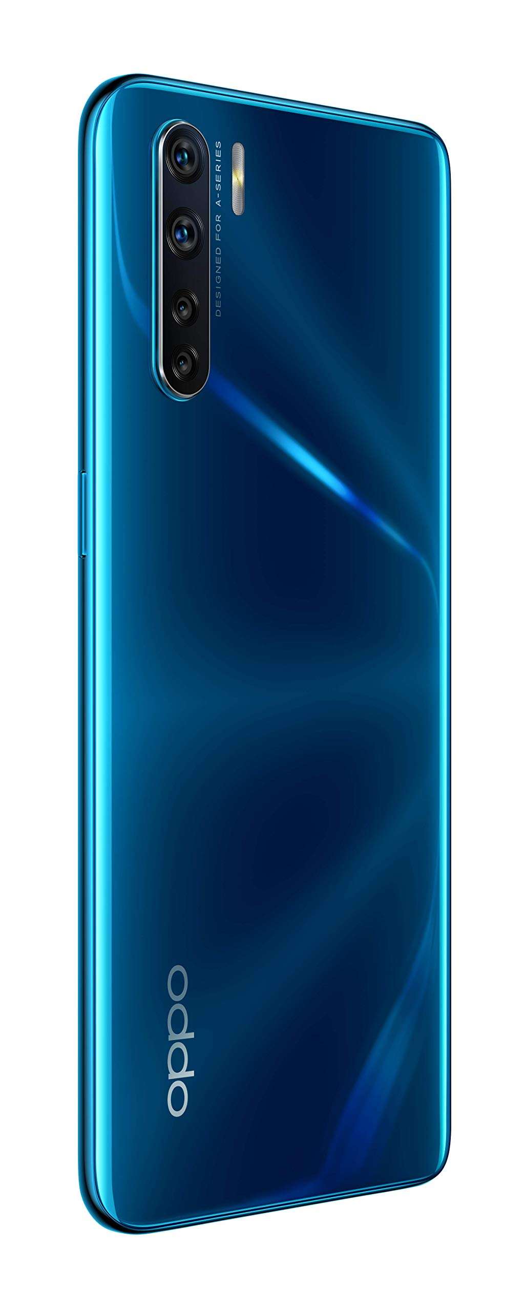 Oppo A91 Dual-SIM 128GB ROM + 8GB RAM (GSM Only | No CDMA) Factory Unlocked 4G/LTE Smartphone (Blazing Blue) - International Version 4