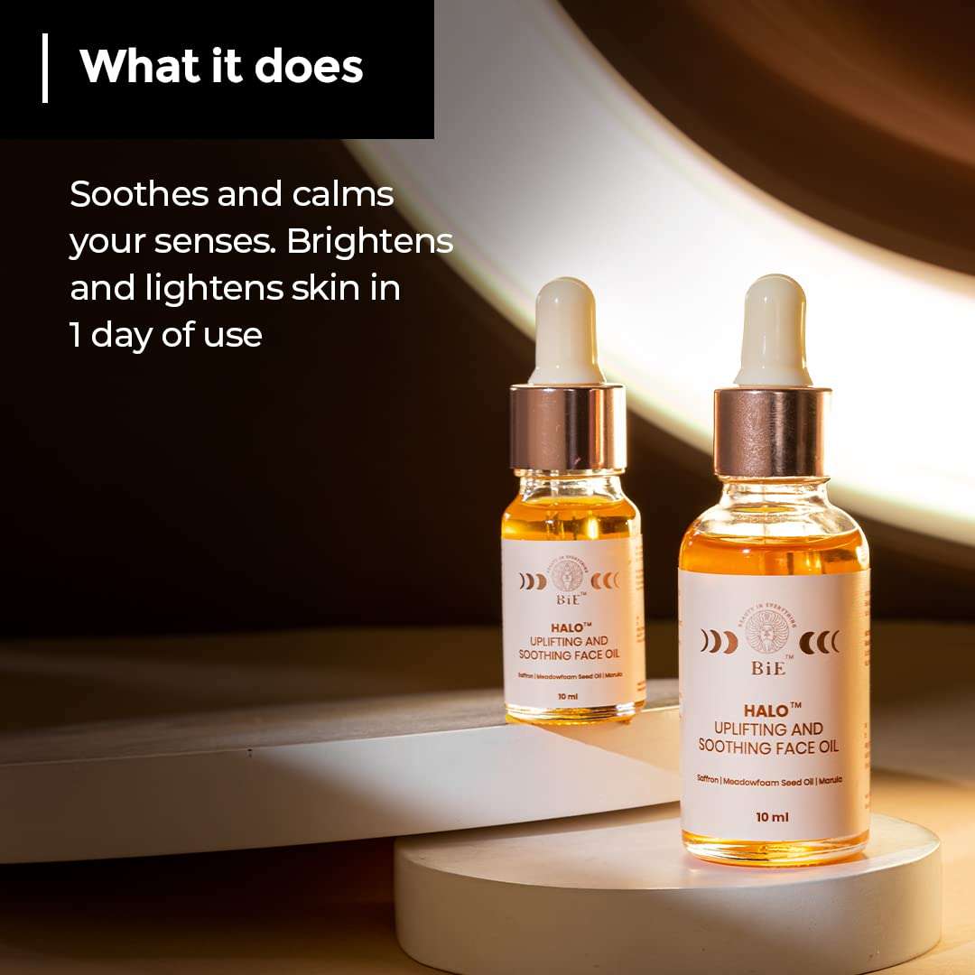 BiE (BEAUTY IN EVERYTHING) Halo Uplifting & Soothing Face Oil 10ml 4