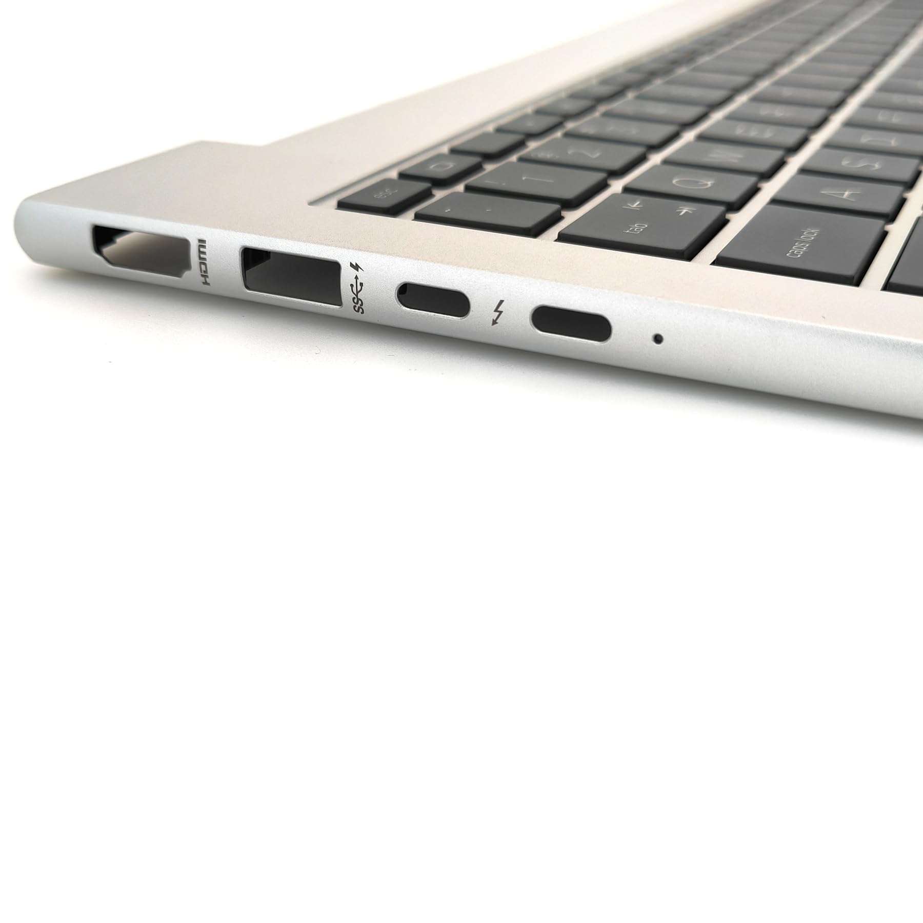 Jxjslp Replacement Upper Case Palmrest for HP EliteBook 860 G9 G10 with US Layout Backlit Keyboard Assembly N08145-001 Silver 5