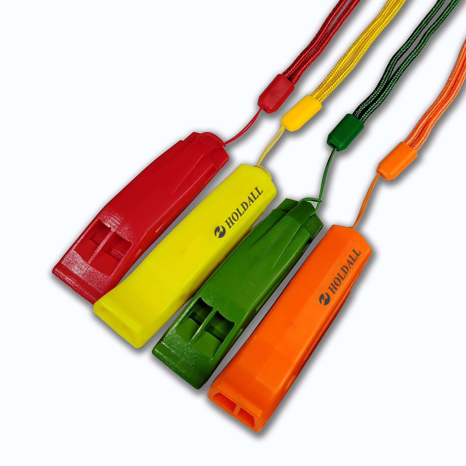 HOLDALL Emergency Safety Whistle with Lanyard, Loud Pea-Less Whistles for Boating Kayaking Life Vest Survival Rescue Signaling. 1