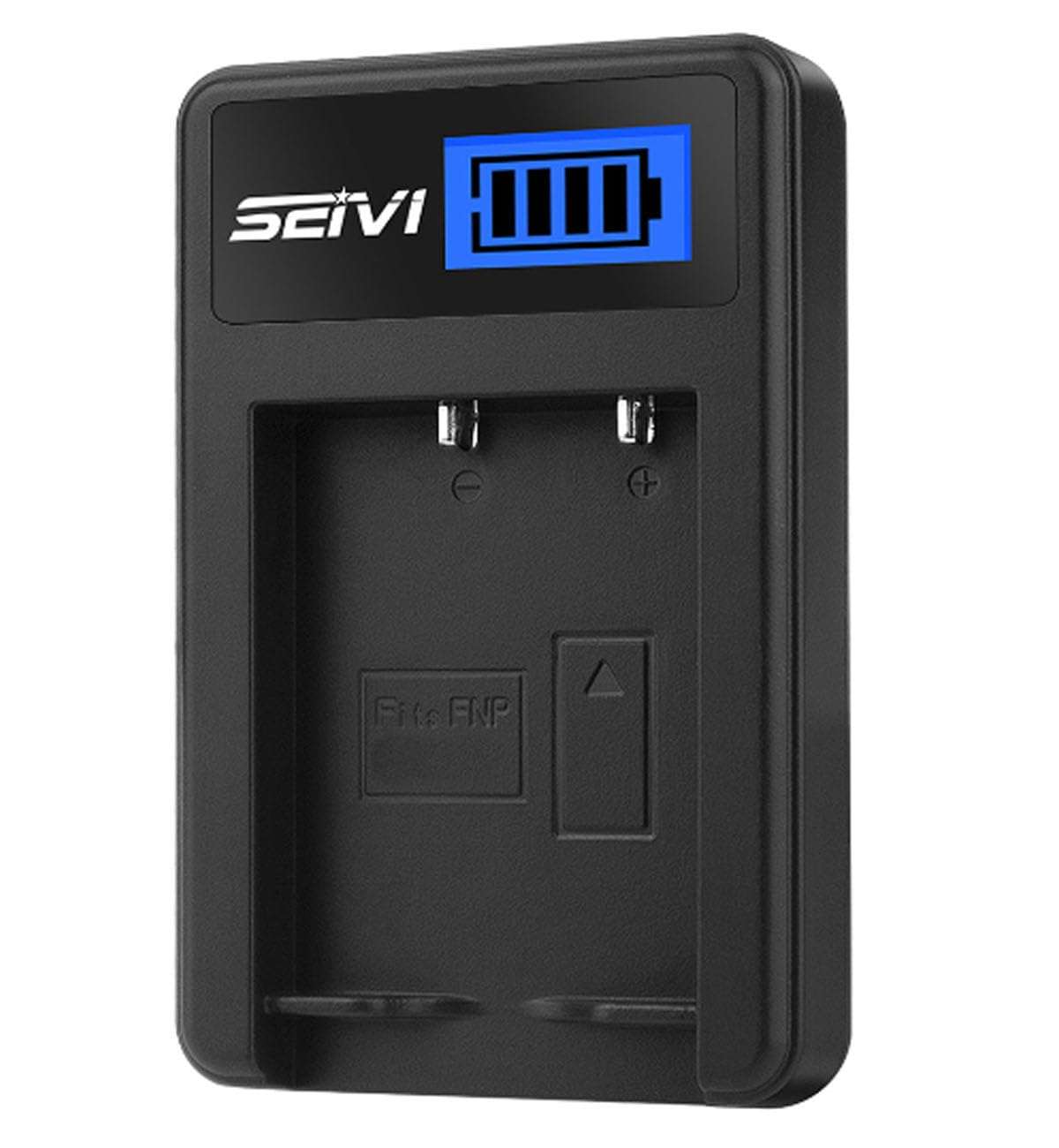 Battery Charger for Sony Cyber-Shot DSC-T200, DSC-T300, DSC-T500 Digital Camera 4