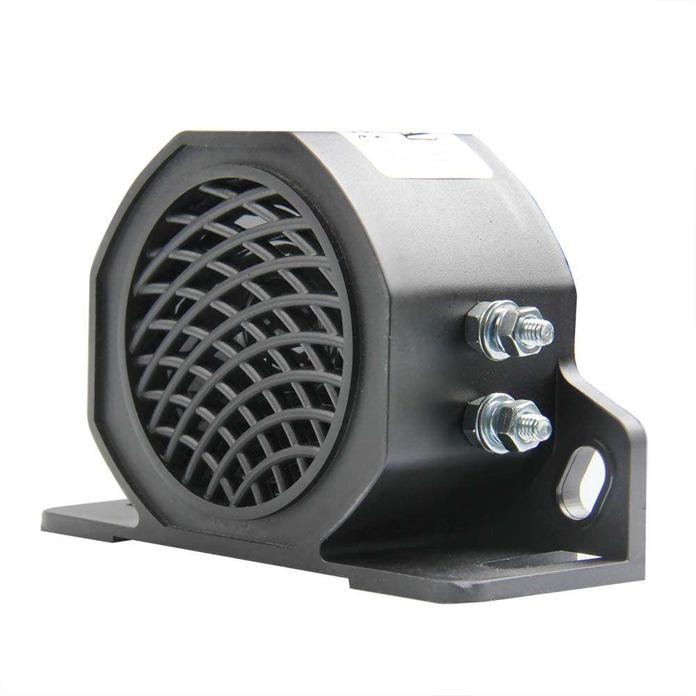 big-autoparts Backup Warning Alarm, 12 to 80V Warning Beeper Waterproof Heavy Duty Auto Horn for Heavy Equipment Vehicle Van Freight Lorry, 12 Months 4