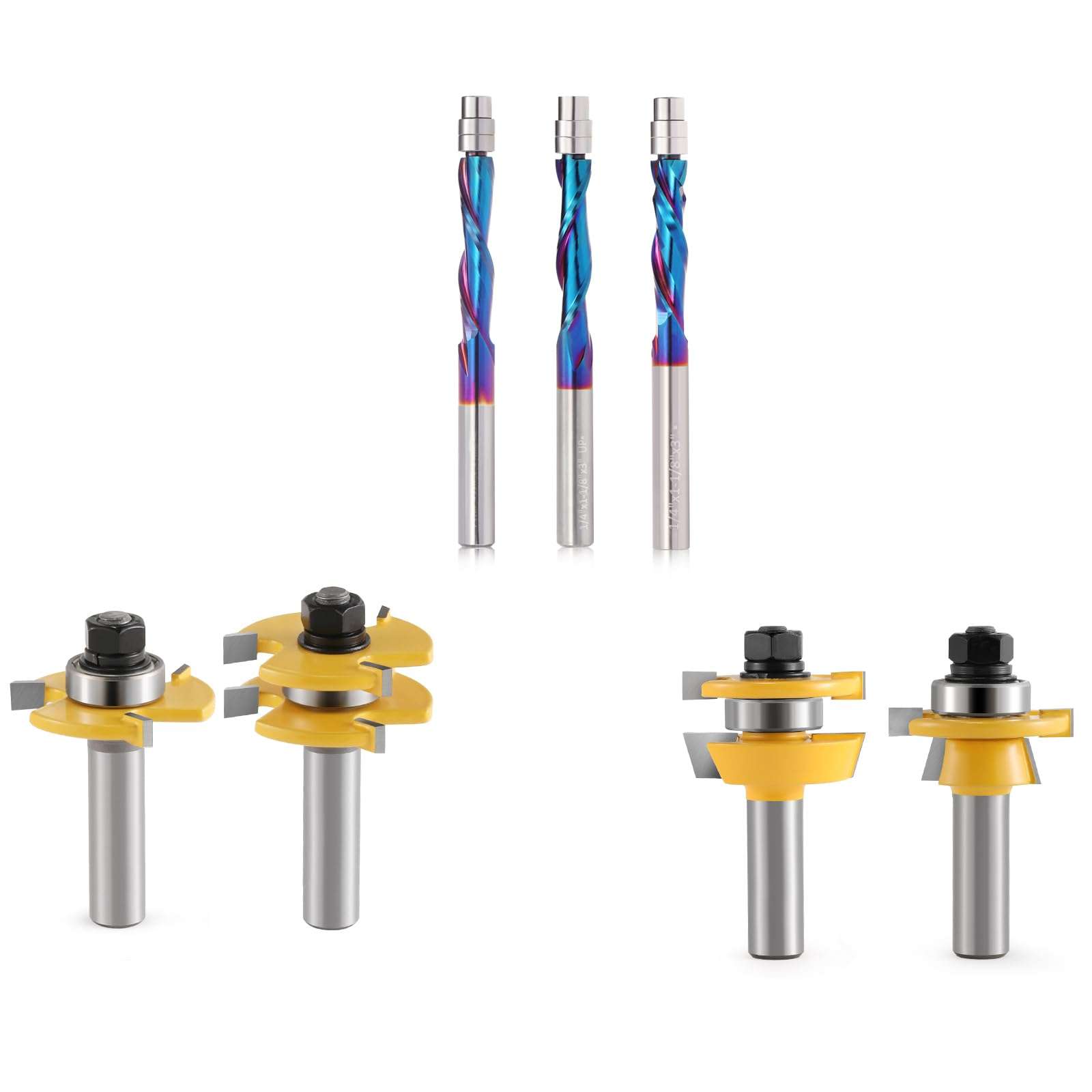 1/4 Inch Shank and 1/2 Inch Shank 1