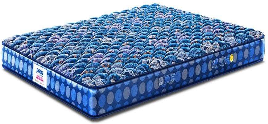 peps Springkoil Bonnell 10-inch King Size Spring Mattress (Dark Blue, 78x72x10) 3