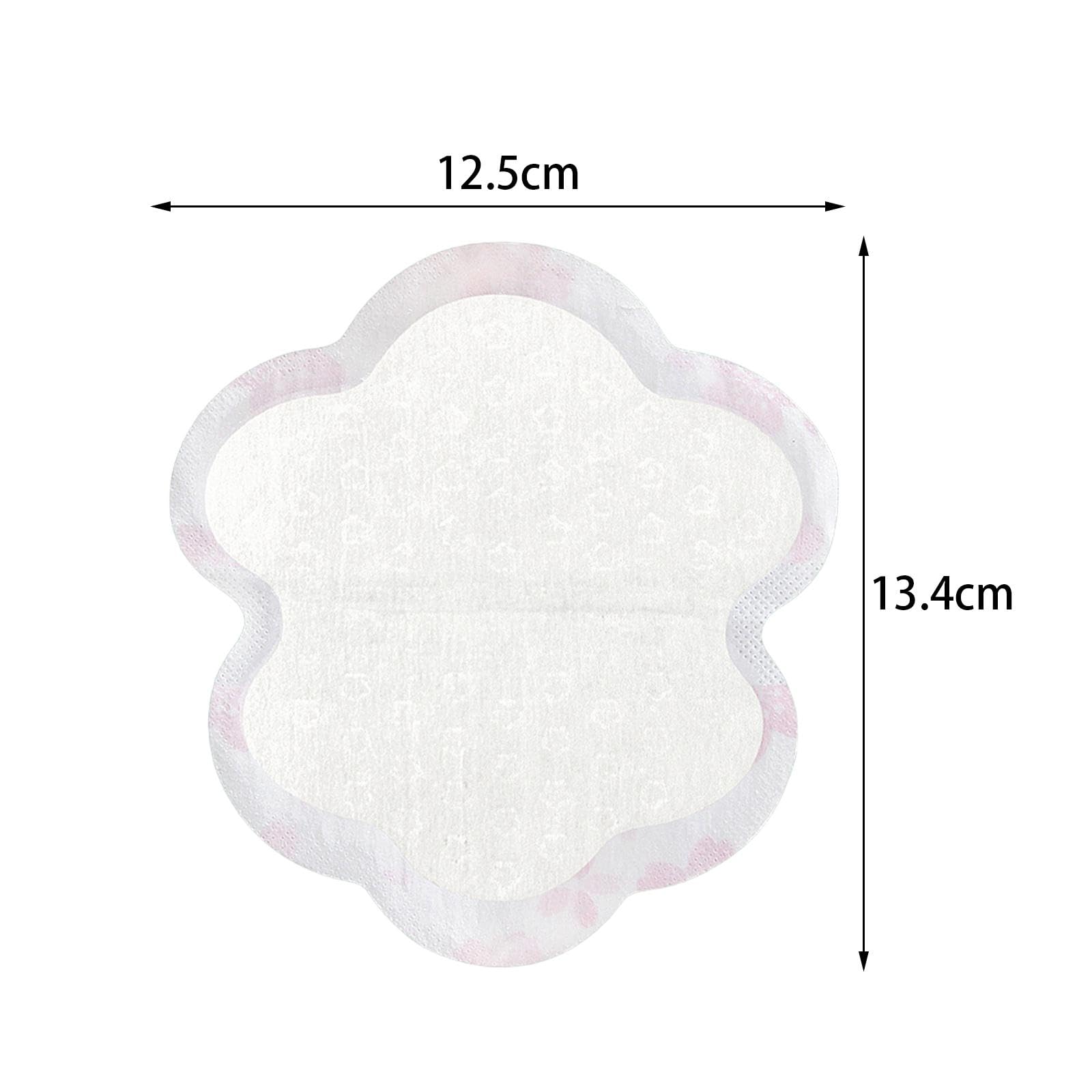 harayaa Underarm Sweat Pad Antiperspirant Sticker Non Sweat Disposable Armpit Absorb Sweat Pad for Activities Dress Sweating People, White 6