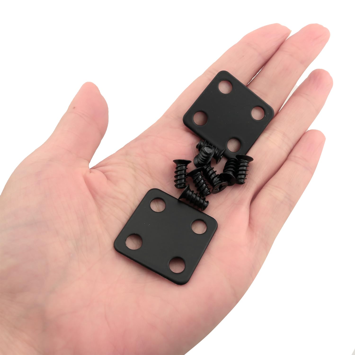 ZZHXSM 2PCS Chassis Fan Fixed Center Clip 27x27mm (with 8 Screws) Parallel Buckle Slot Bracket Router TV Box Cooling for Graphics Card DIY Support Computer Cooler Bracket 5