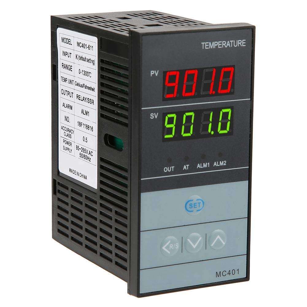 LONGJUAN-C Relay Temperature Controller, Digital PID Temperature Controller Thermostat Relay SSR Output Thermoregulator for Electric Power Food Incubators Ovens Equipment Relay Module 6