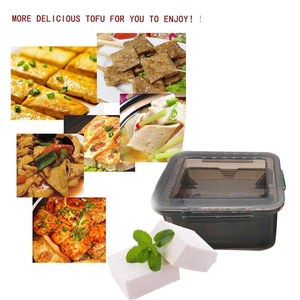 tofu Tofu press HEITIGN 17 * 15 * 10 Tofu Press Remove Water from Tofu Kitchen Tofu for Home Gadget Dishwasher 5