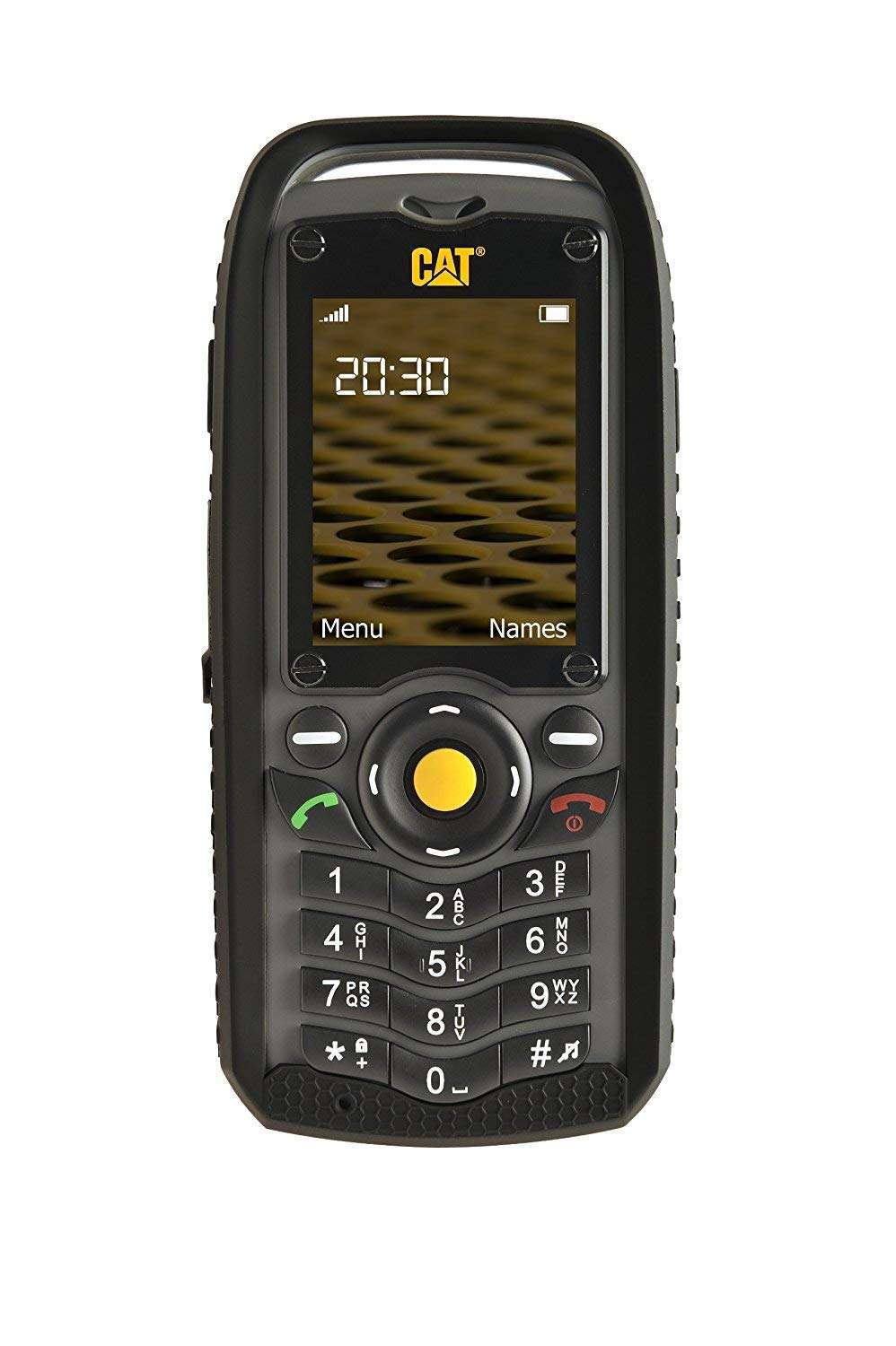 CAT Caterpillar B25 Dual-SIM 512MB IP67 (GSM Only, No CDMA) Factory Unlocked Rugged 2G Cellphone - Black 1