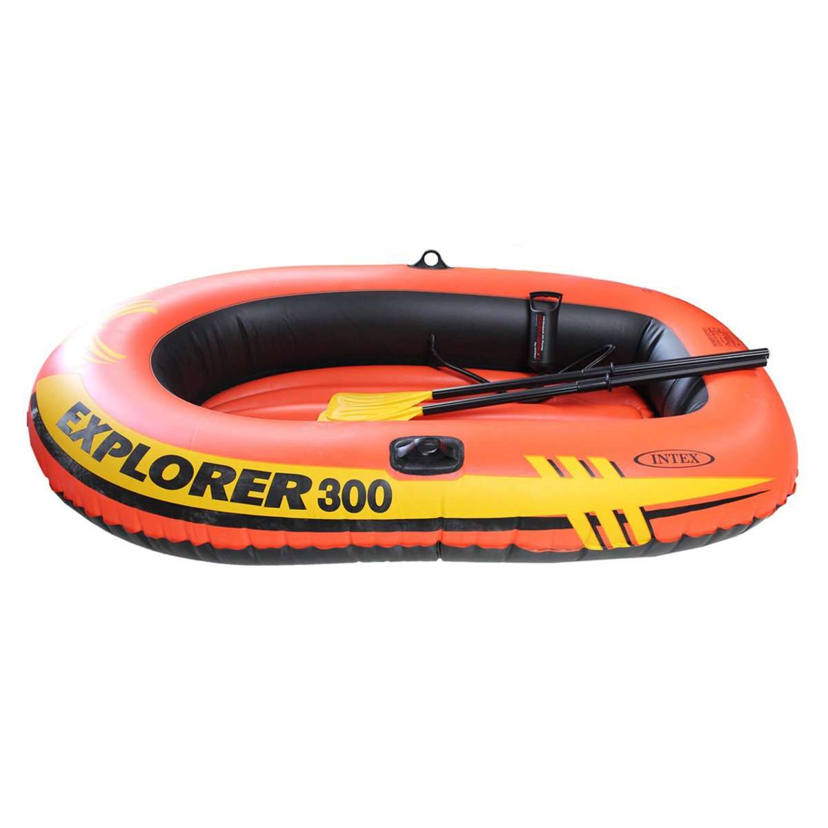 Intex Inflatable Explorer 300 Boat, Multi Color 1