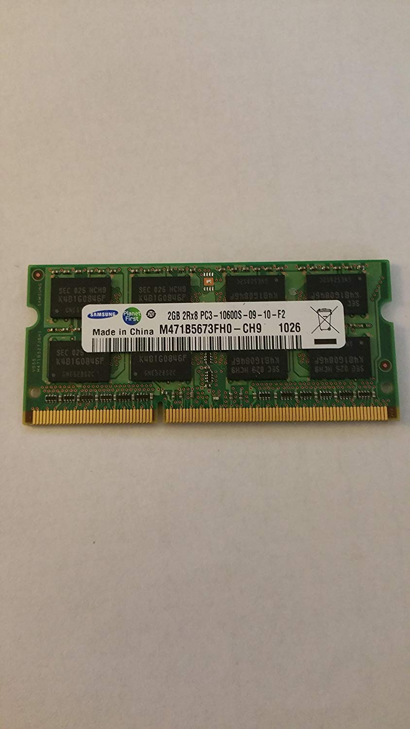 Samsung 2GB DDR3 RAM PC3-10600 204-Pin Laptop SODIMM 1