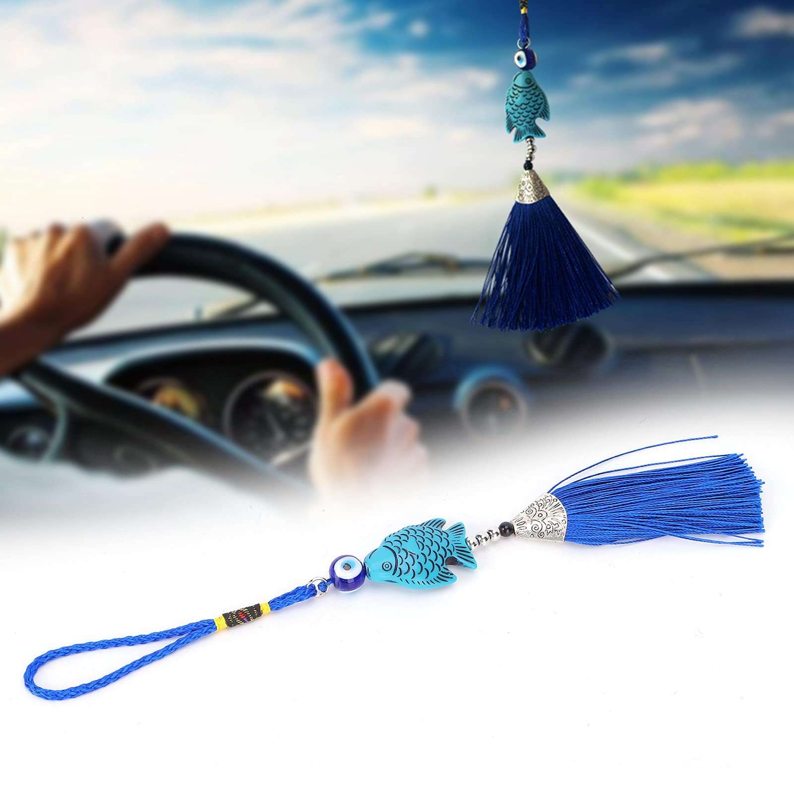 Blue Eye Ornament, Evil Eye Decor Evil's Eye for Car for Men and Women for Car 5