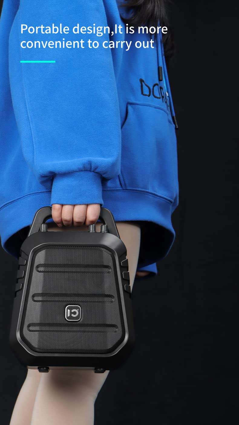 SHIDU S97 Rechargeable portable karaoke speaker 5