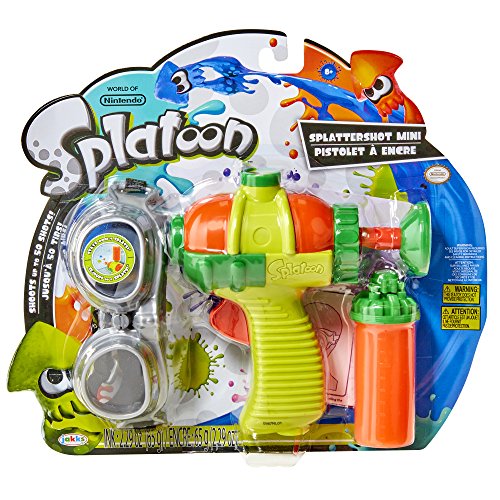 World of Nintendo Splatoon Splattershot Quick Shot Blaster Toy 5