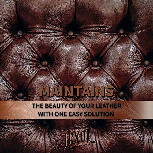 Lexol Leather Cleaner and Conditioner and Sponge Kit, For Use on Leather Apparel, Furniture, Auto Interiors, Shoes, Handbags and Accessories 4