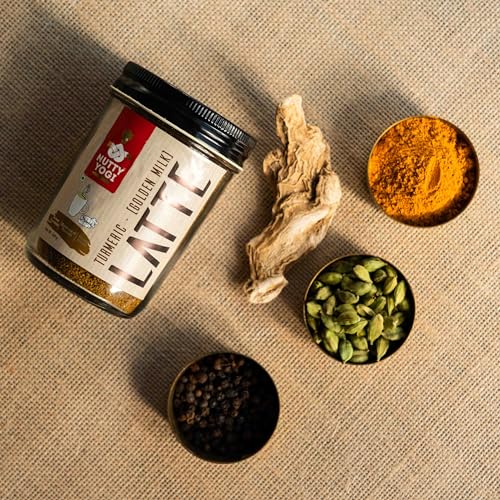 Nutty Yogi Diwali Gift Hamper for Every Occasion | Immunity Latte | Turmeric Latte | Masala Chai Gud |Immunity Tea |Ayurvedic Masala Chai | Diwali Festival Gift Pack for Family, Friends 5