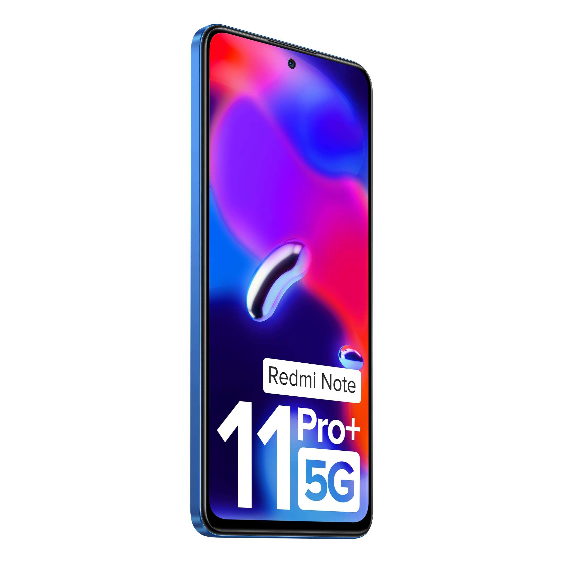 Redmi Note 11 Pro + 5G (Mirage Blue, 6GB RAM, 128GB Storage) | 67W Turbo Charge | 120Hz Super AMOLED Display | Additional Exchange Offers | Charger Included 4