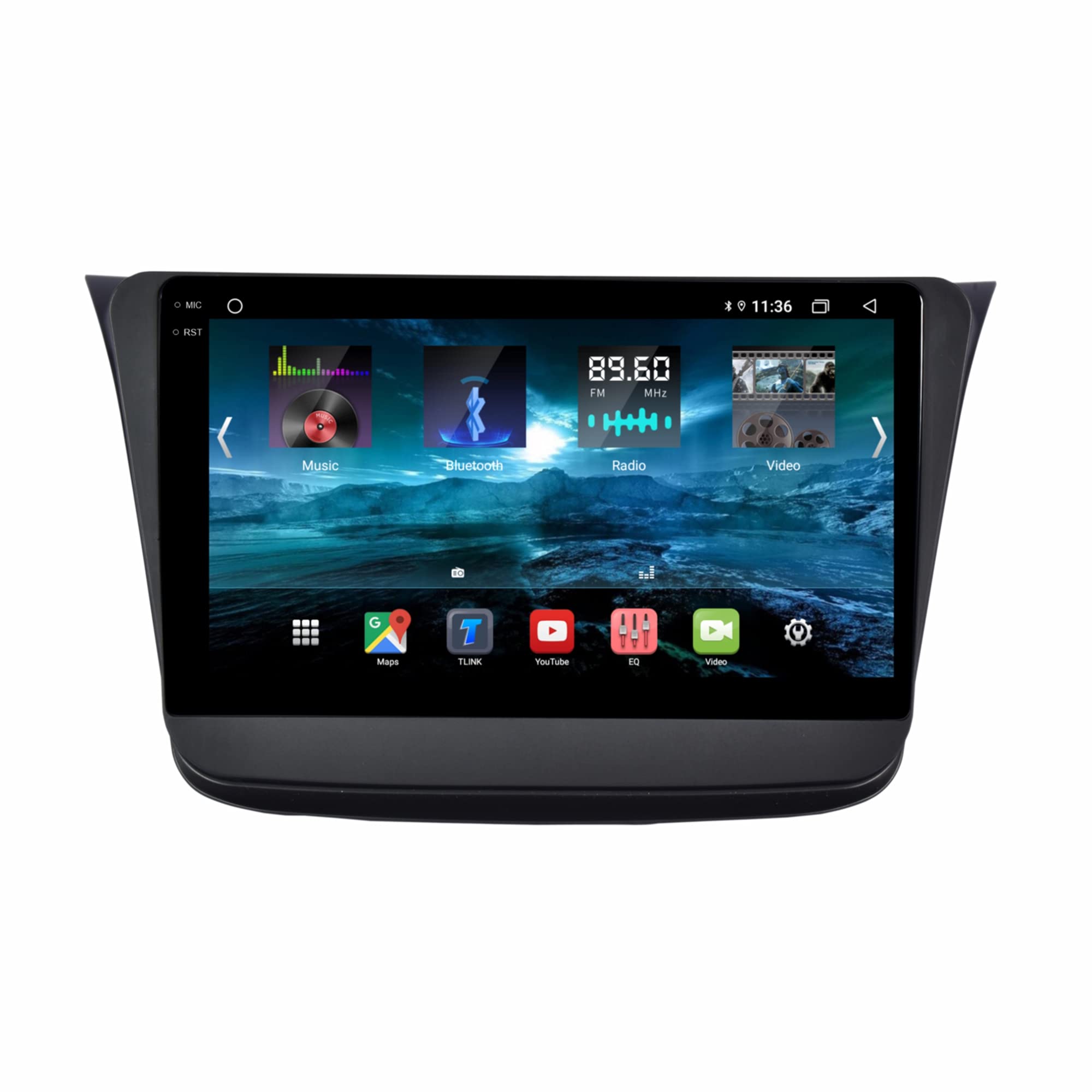 Mega Audio 9 Inches Newly Launch Advanced Android 10 System for Maruti Suzuki Wagon R with 2GB/32GB RAM & ROM with Wireless Apple Carplay and Android Auto 1
