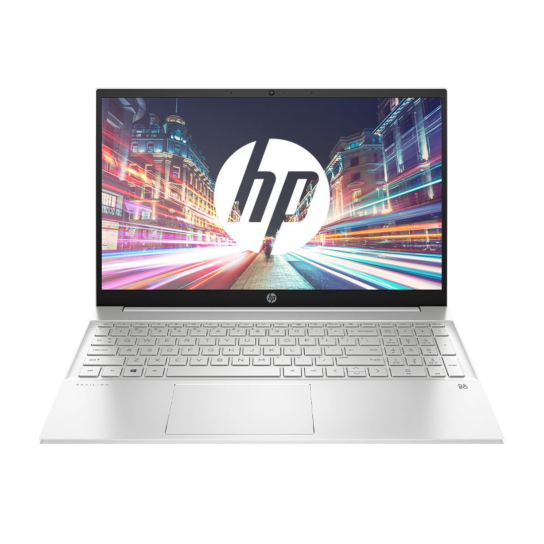 HP Pavilion Laptop 13th Gen Intel Core i5-1340P 15.6 inch(39.6cm) FHD IPS Laptop(16GB RAM /512GB SSD/Intel Iris Xe Graphics/Win 11/MSO 2021/Backlit Keyboard/FPR/B&O/Alexa/Natural Silver) 15-eg3079TU 1