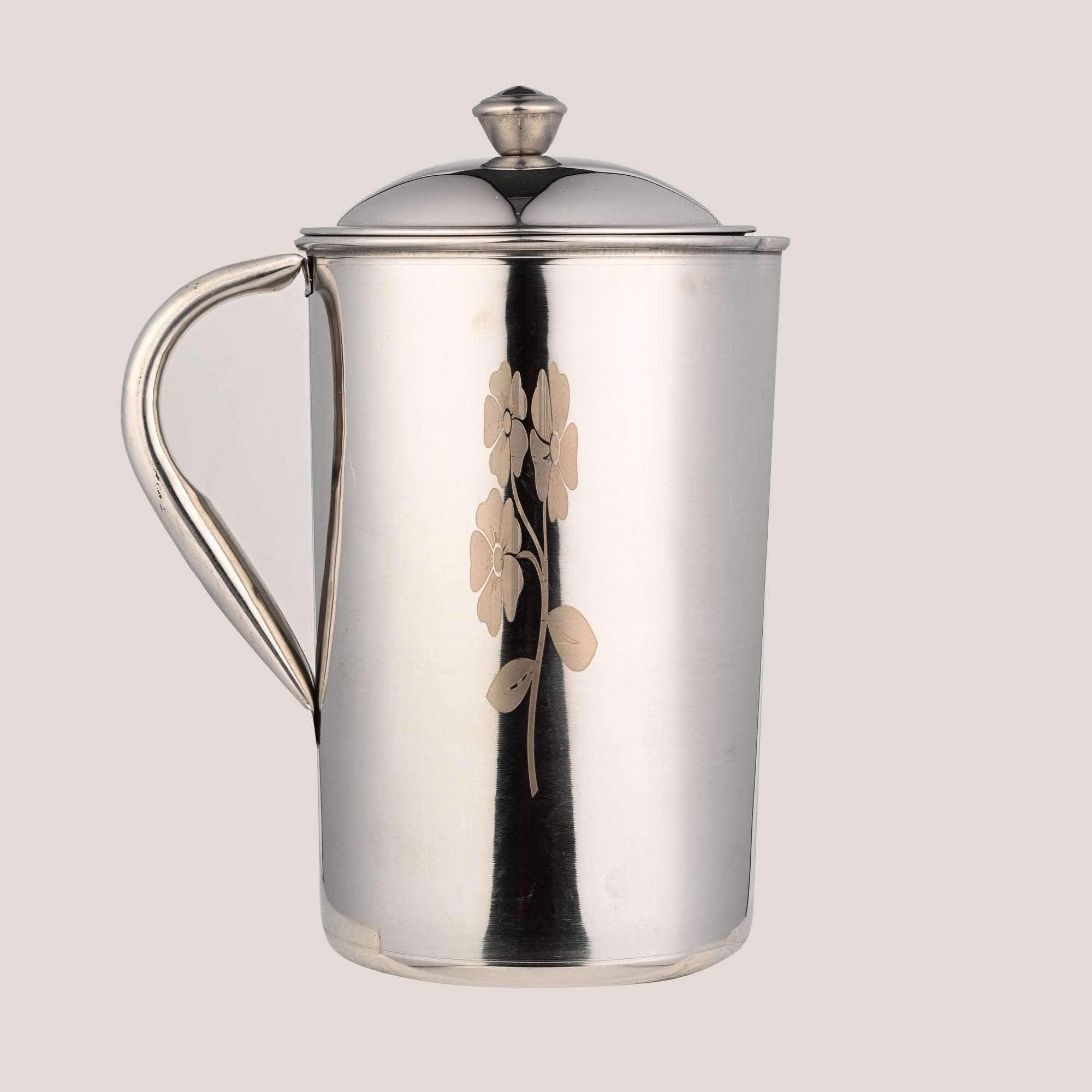 STEELHOMES | 2 Litre Stainless Steel | Serve Water JUG | Water Pitcher | RUSTFREE | Durable 4