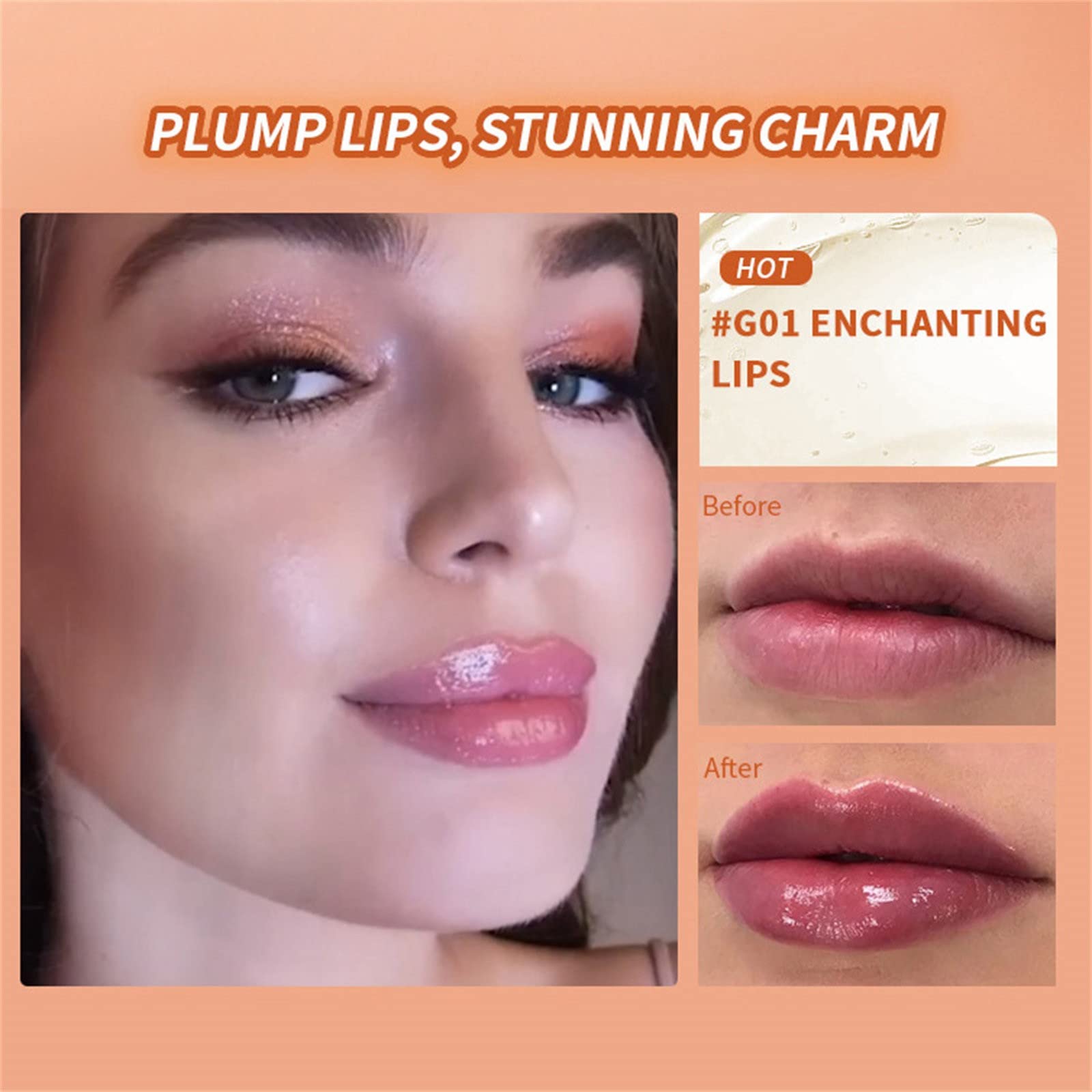 Lip Gloss Sets for Girls Ages 10-12 Lip Plumper Lip Plumper Set By , Natural Lip Plumper And Lip Care Serum, Lip Enhancer For Fuller, Lip Mask, Beautiful Fuller, Cocoa Butter Lip Balm Organic 3