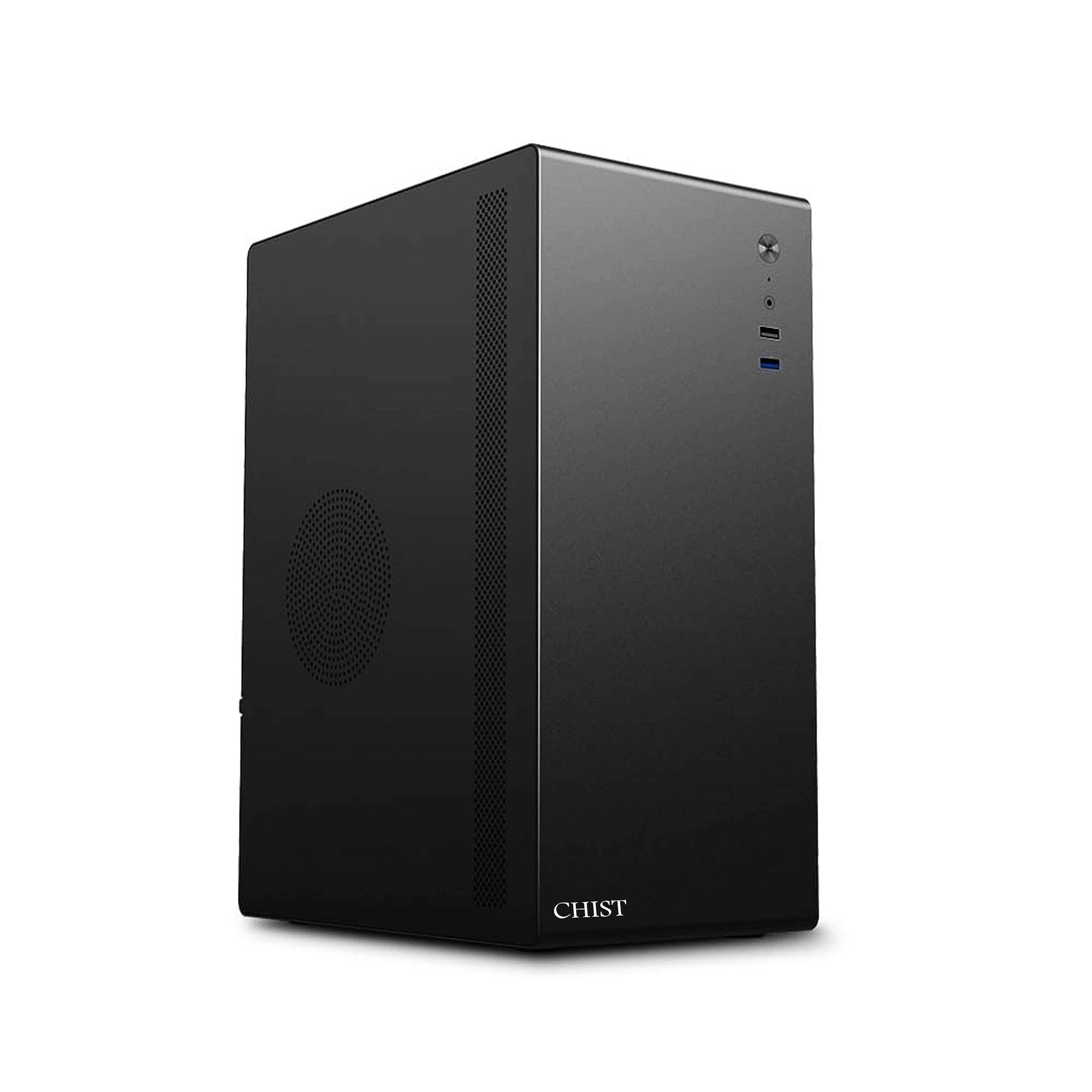 CHIST Core i5 Desktop Complete Computer System Full Setup for Home & Business(core I5 2400 Processor/16 Monitor/Keyboard Mouse& Speakers/Windows 10/ WiFi) (256GB SSD) 2